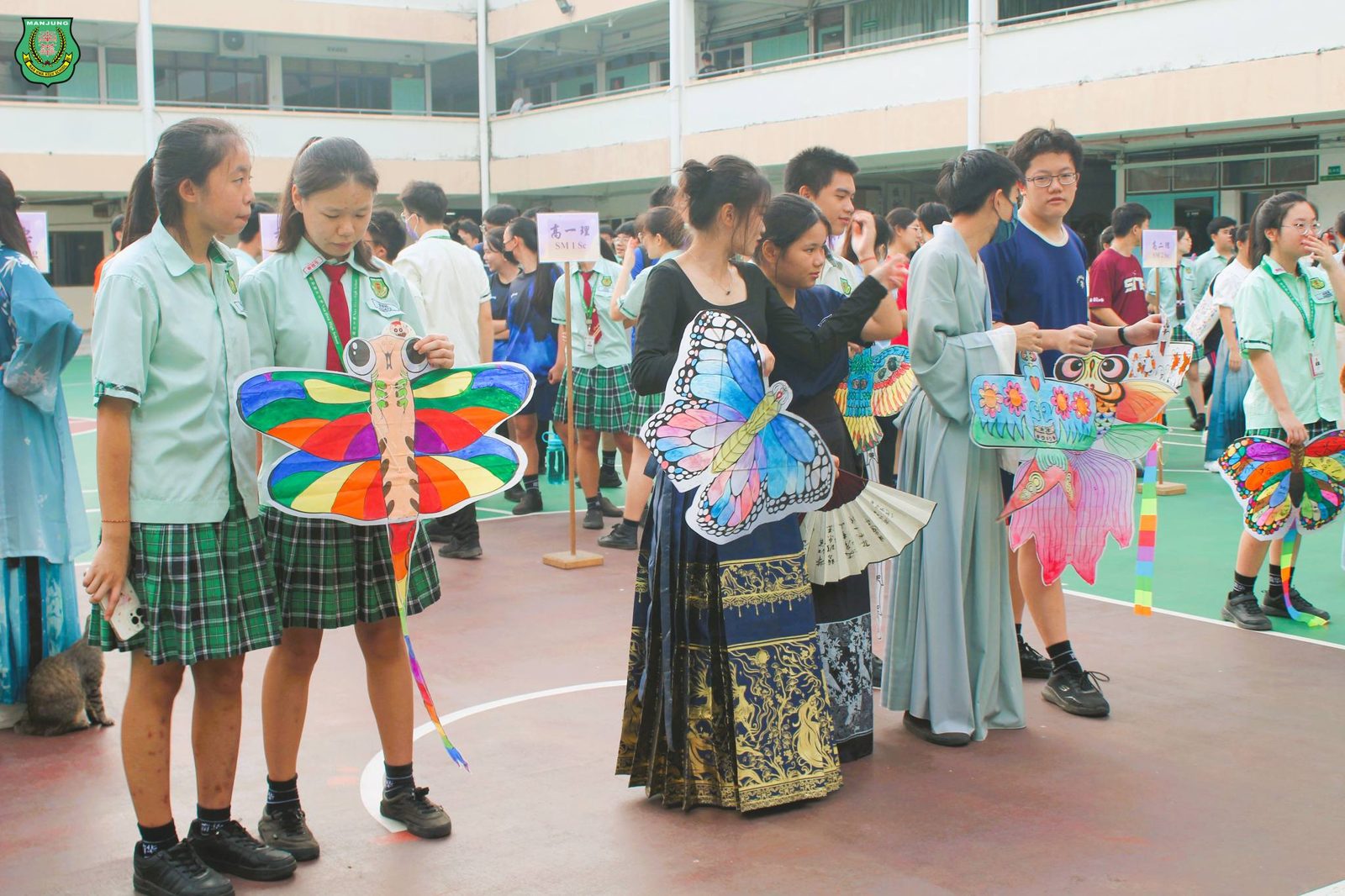 南华独中端午节园游会·纸鸢放飞传统之美添趣味